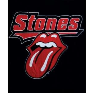  Rolling Stones   Tongue Fleece Blanket: Home & Kitchen
