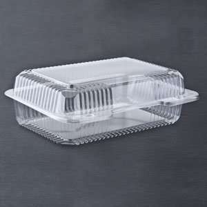   Hinged StayLock Plastic Large Container   250 / CS