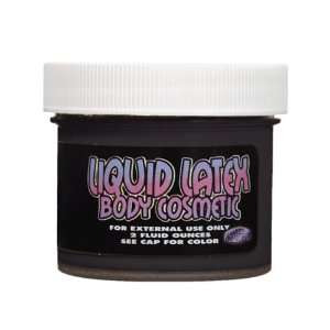  Liquid Latex Body Paint   Black 2 oz: Everything Else