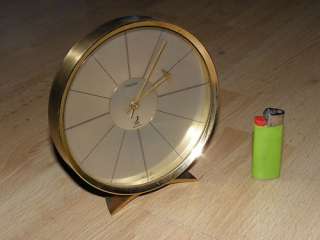 Clock Watch Office Desk Pendulum table old jaz transistor LUXURY BRASS 
