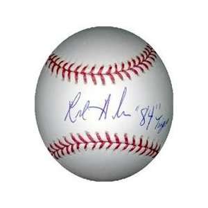  Rod Allen autographed Baseball