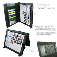 WALLET LEATHER CASE COVER POUCH BAG FOR IPAD 2 IPAD2 BK  
