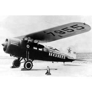  Lockheed Vega Air Express Airplane 8x12 Silver Halide 