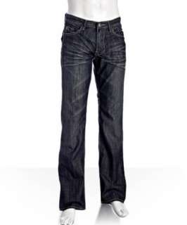 Monarchy vintage dark God Speed relaxed straight leg jeans   