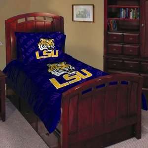  Northwest LSU Tigers Embroidered Comforter Set