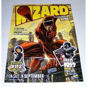  1998 Marvel Comics Daredevil 25 by 19 Wizard Promo Poster 