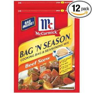 McCormick Beef Stew, 1.10 Ounce Units Grocery & Gourmet Food
