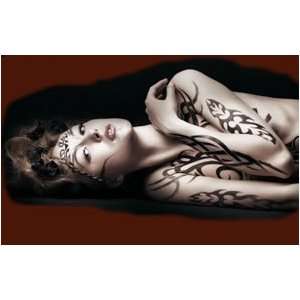  Realistic Black Tattoos with Indigo Henna Cones Beauty