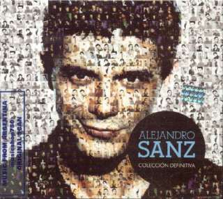 CD + DVD SET ALEJANDRO SANZ COLECCION DEFINITIVA GRANDES EXITOS 2011 