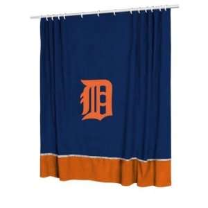 Detroit Tigers Mvp Bathroom Shower Curtain  Sports 
