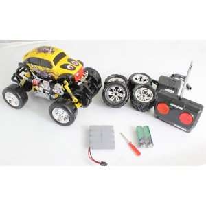   Control Monster Truck with Extra Grip Tires and Rechargeable Batteries
