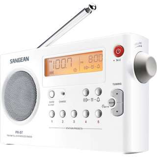 Sangean AM/FM Digital Tuning Portable Stereo Receiver 729288029274 