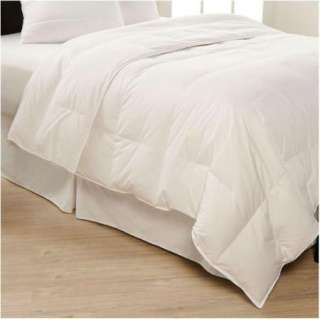   Collection 233 Thread Count White Duck Down Comforter F/Q  
