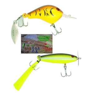   Lures for Bass, Walleye, Pike, Muskie, Perch and More   Comes with