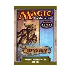   Magic the Gathering MTG Odyssey One Two Punch Theme Deck Toys & Games