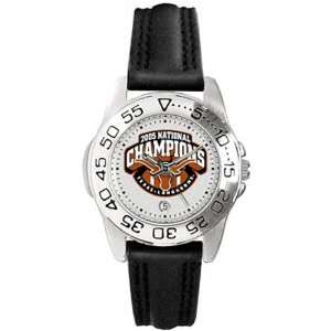 Texas Longhorns 2005 National Champions Ladies Gameday Watch W/Leather 