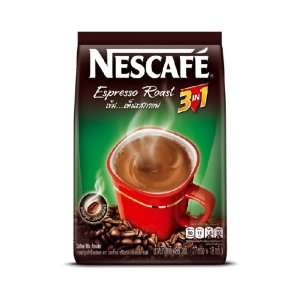 Nescafe 3 in 1 Espresso Roast Instant Coffee 18g. (Pack Of 27 Sachets)