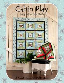 Sweet Treasures Cabin Play quilt pattern  