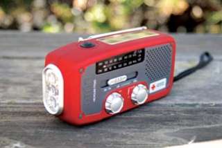 American Red Cross Microlink AM/FM USB Solar Radio 750254803796  