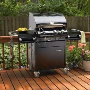  Fire Stone Cook Number 24 inch Black Porcelain Gas Grill 
