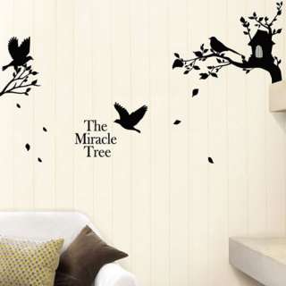 bird tree wall removable decal sticker