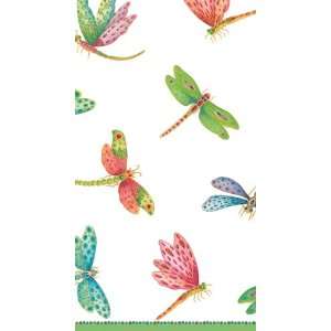   Caspari Dragonflies 3 ply Paper Guest Towel, 30 Count