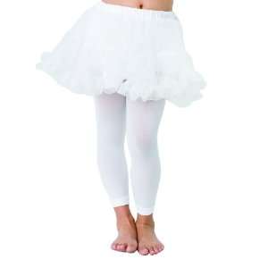 Lets Party By Leg Avenue Petticoat (White) Child / White   Size Medium 