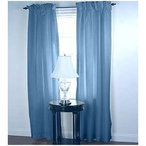  JC Penney Taylor Pinch Pleated Sheer Curtain Set Blue 