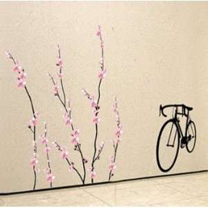   and Plants with Flowers Wall Sticker Decal for Baby Nursery Kids Room