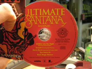 Carlos Santana CD LIMITED Ultimate Santana Sampler Rare  