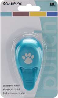 PAW PRINT 1/2 Small Paper Shapers Punch EK Success 015586502473 