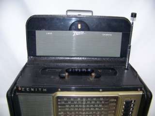 Zenith Trans Oceanic Wave Magnet Shortwave Radio Y600  
