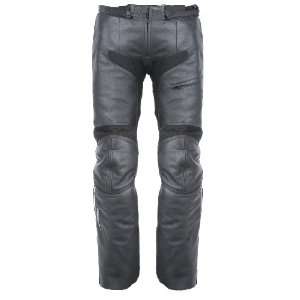  Joe Rocket Pro Street Mens Leather Motorcycle Pants Black 
