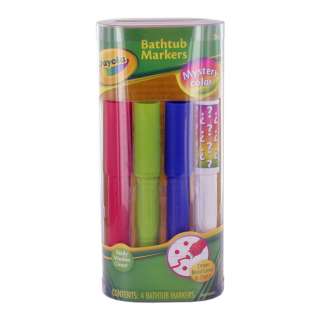 Crayola Non Toxic Bathtub Markers, Assorted Colors, Pack of 4 