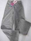 GILDA MARX GREY TERRY CLOTH DRAWSTRING PANT ADULT SMALL