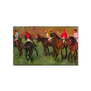    Horse Race Before the Start By Edgar Degas Magnet
