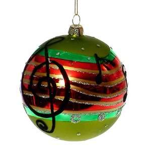   and Note Glitter Ball Christmas Ornament #2720034