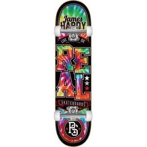  Real Hardy Lockup Complete Skateboard   8.50 w/Raw Trucks 