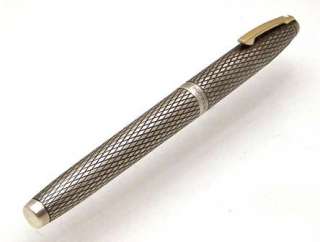   IMPERIAL SOVEREIGN Sterling Silver Diamond Fountain Pen  