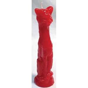  Red Cat 7 Candle Wicca Wiccan Metaphysical Religious New 