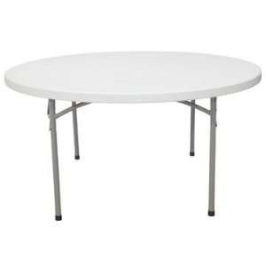  Round Plastic Table 48, White, Set of 6: Everything Else