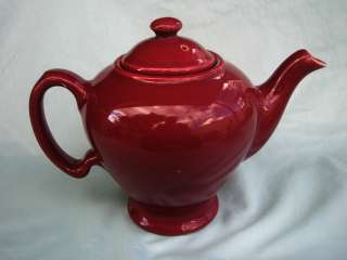 Vintage McCormick Tea Baltimore Burgundy Tea Pot (No Infuser)  