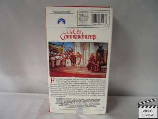 Ten Commandments, The * VHS Charlton Heston 097360652437  