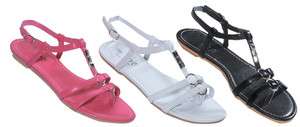 Womens Roman Gladiator Sandals Flats Thongs Shoes FLIP FLOP  