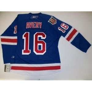  SEAN AVERY NEW YORK RANGERS 85th JERSEY RBK HOME Large 