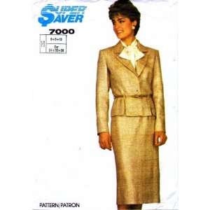  Simplicity 7000 Sewing Pattern Misses Skirt Jacket Suit 