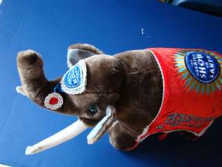   . Barnum & Bailey Circus Elephant Souvenir Large Stuffed Animal Toy