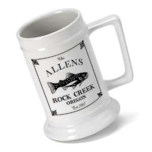  Cabin Series Personalized Stein (6 Hunting, Fishing 
