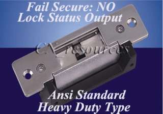 Heavy Duty Type Electric Strike Lock Status Output NO  