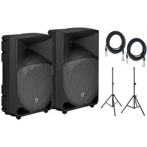 Mackie TH12A Thump Active Main Speakers with 2 FREE Samson LS2 Speaker 